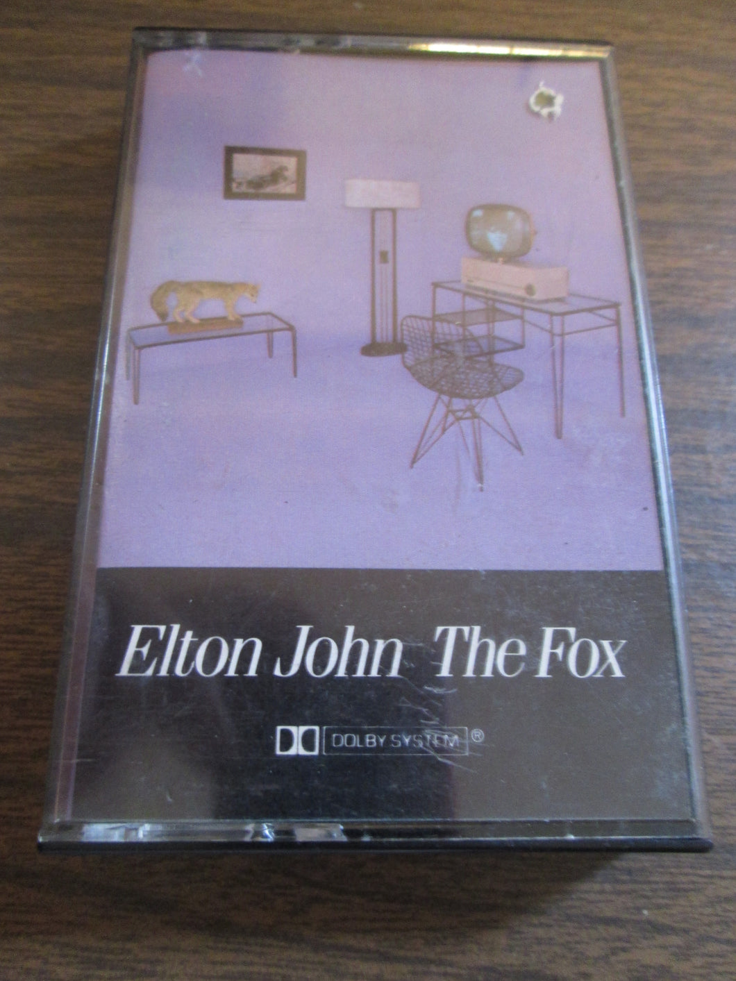 Elton John The Fox Cassette Tape 1981
