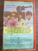 Monkees Best of Then & Now Cassette Tape 1986