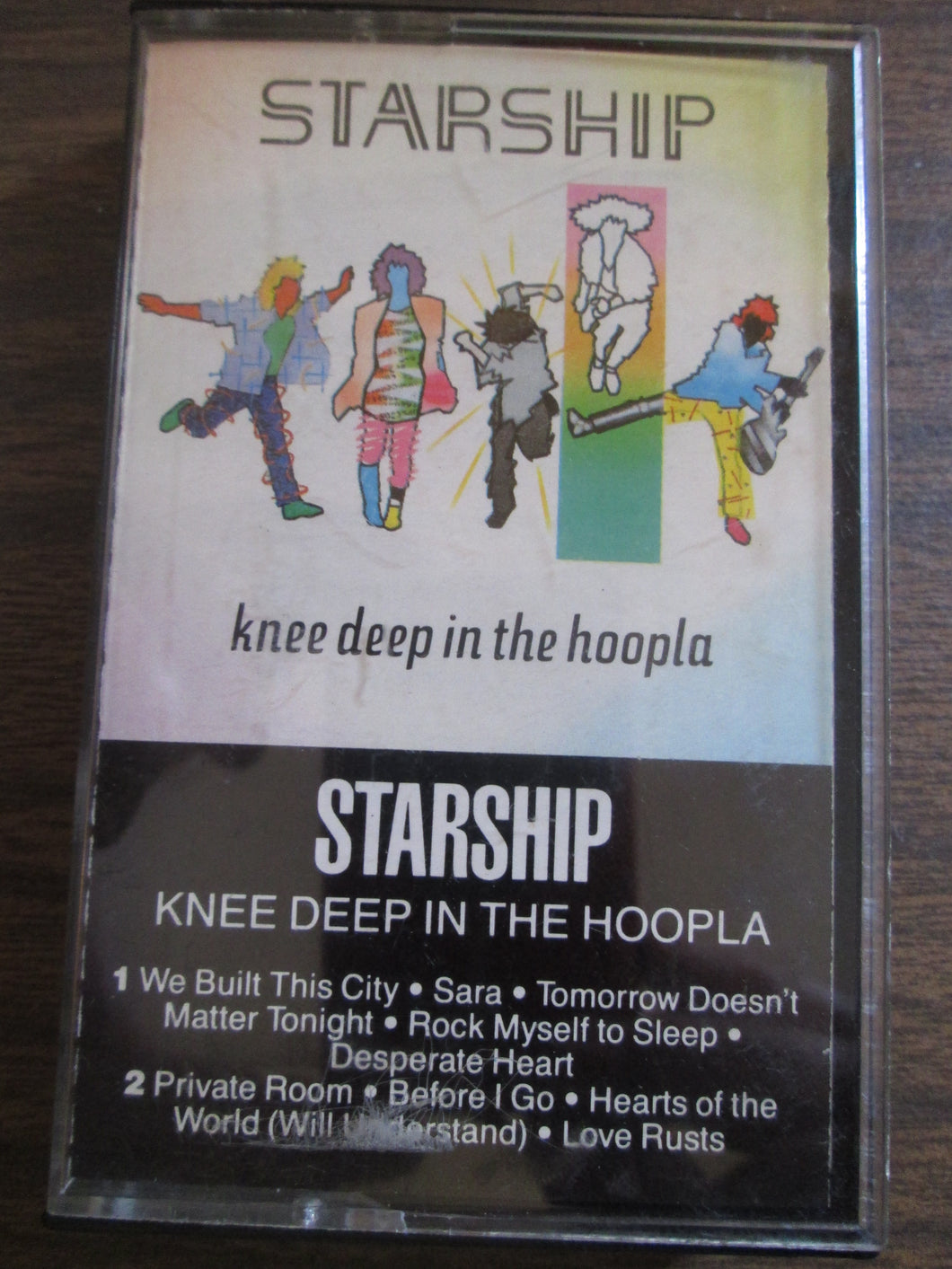 Starship Knee Deep In The Hoopla Cassette Tape 1985