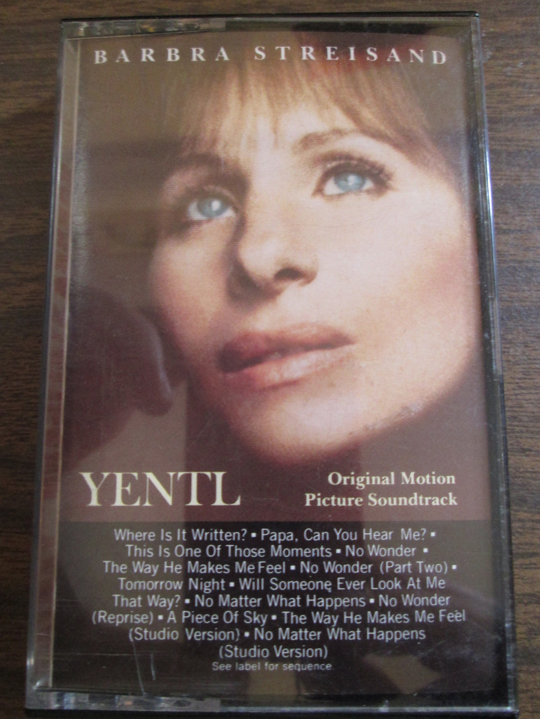 Barbara Streisand Yentl Cassette Tape 1983