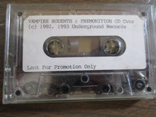 Vampire Rodents Premonition Cuts The Blackwells Samples Cassette Tape 1992,1993