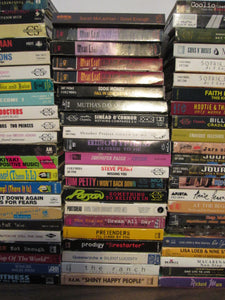 Cassette Singles 109 tapes and Assorted artists See List