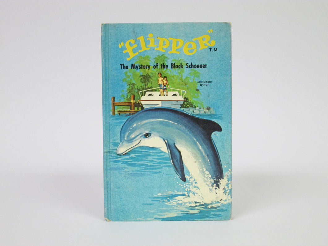 Flipper The Mystery of the Black Schooner by Richard Hardwick (1966)