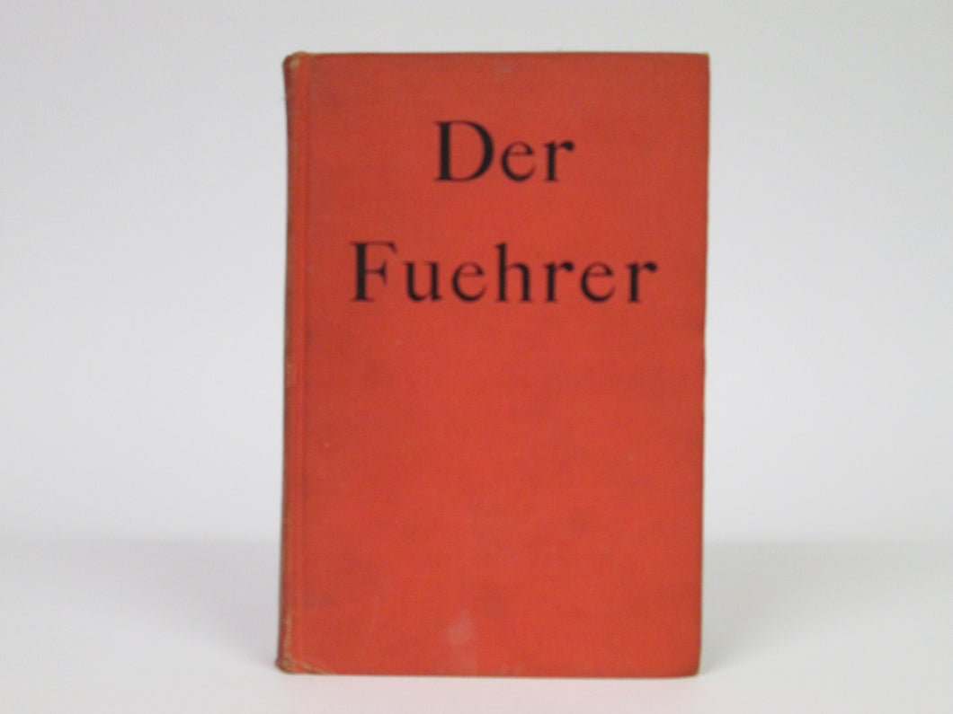 Der Fuehrer  Hitler's Rise to Power (No Dust Jacket) by Konrad Heiden (1944)