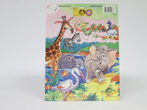 2 Puzzles: Animals and Ocean Scene