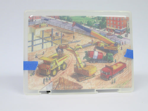 2 Puzzles: Animals and Construction site