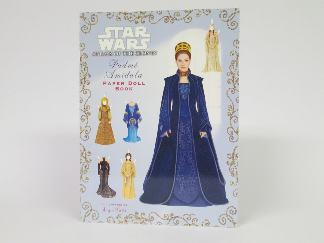 Star Wars Attack of the Clones Padme Amidala Paper Doll Book