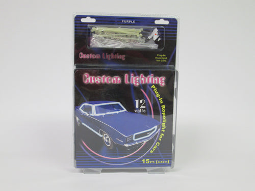 Custom Lighting 12 Volts Plug-In Rope light for Cars 15 feet New in Case