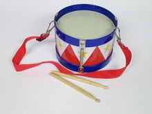 Toy Drum with Strap and sticks