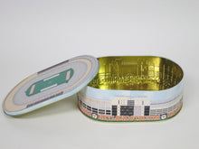 University of Tennessee Neyland Stadium Tin with history on the bottom