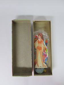 Beautiful Crissy Magic Paper Doll 9 1/2 inch Doll with Stand in Box