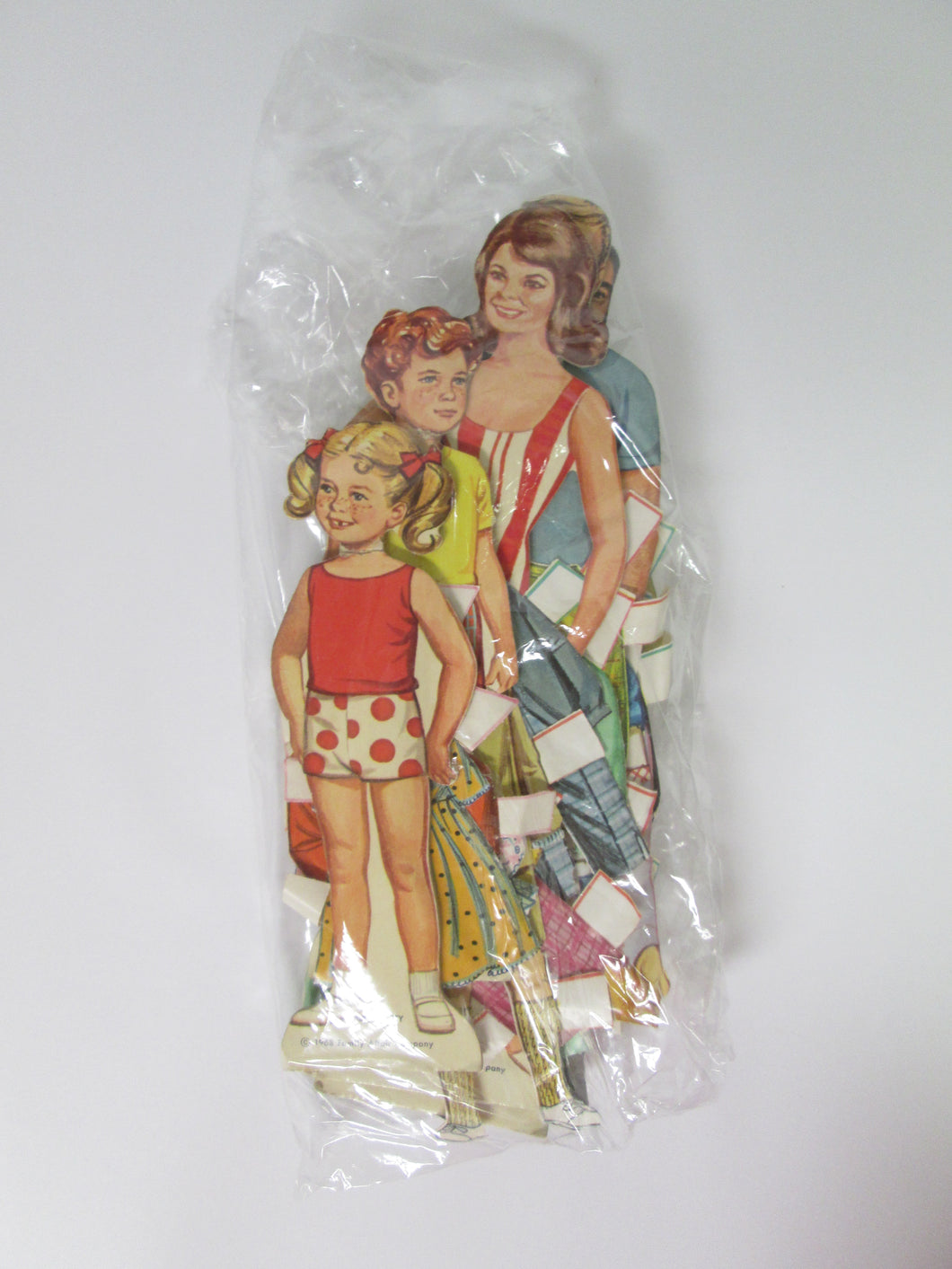 Family Affair Paper Dolls No Box with stand