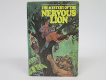 Alfred Hitchcock and the Three Investigators in The Mystery of the Nervous Lion by Nick West (1971)