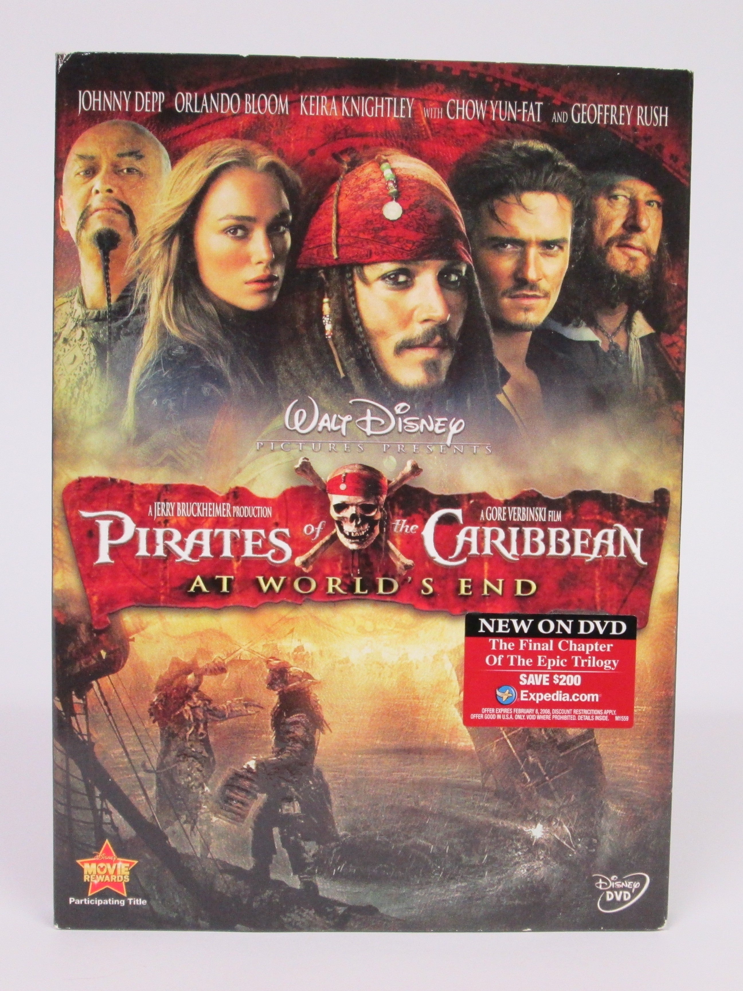 Pirates Of The Caribbean At Worlds End Dvd