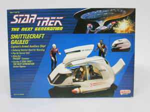 Star Trek The Next Generation Shuttlecraft Galileo Opened Complete (Galoob)(1989)