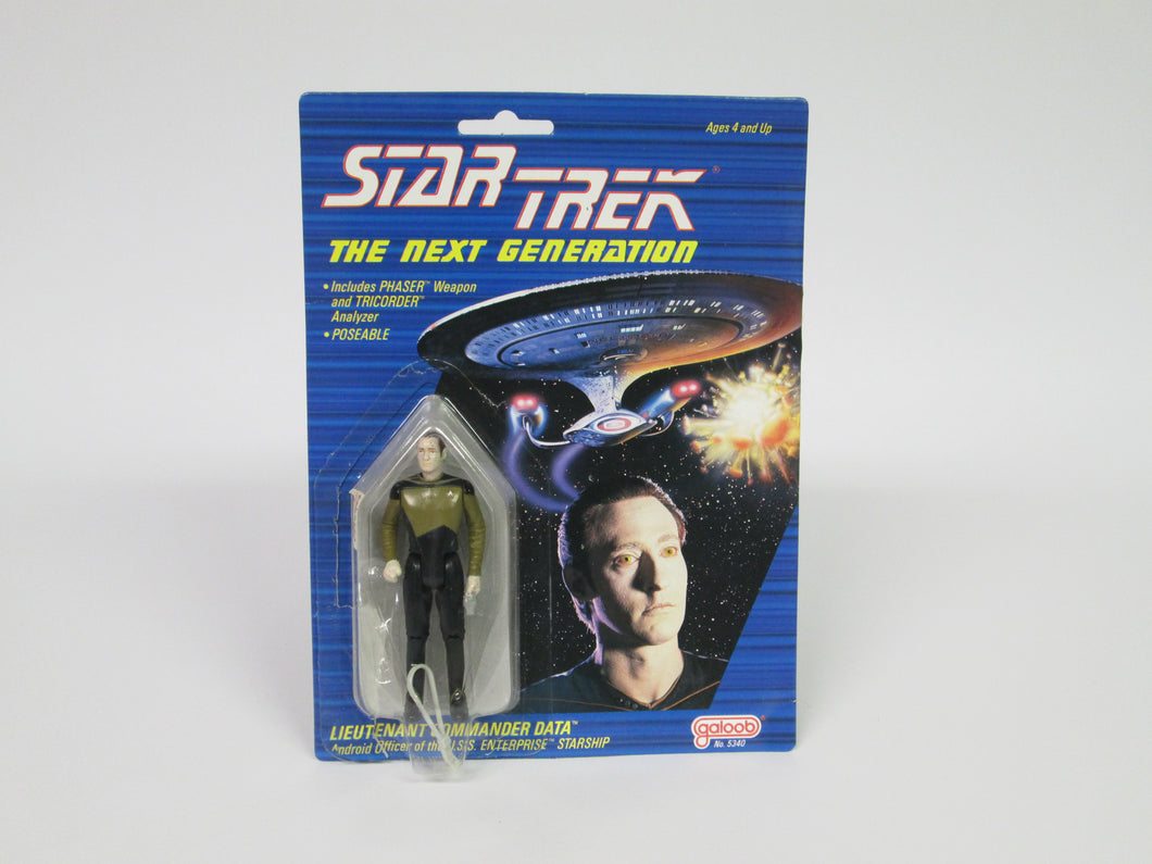 Star Trek The Next Generation Lieutenant Commander Data Action figure (Galoob)(1988)
