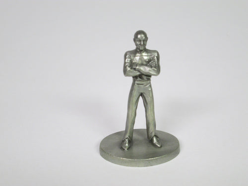 Captain Picard Star Trek The Next Generation Small Pewter Figure (1993)