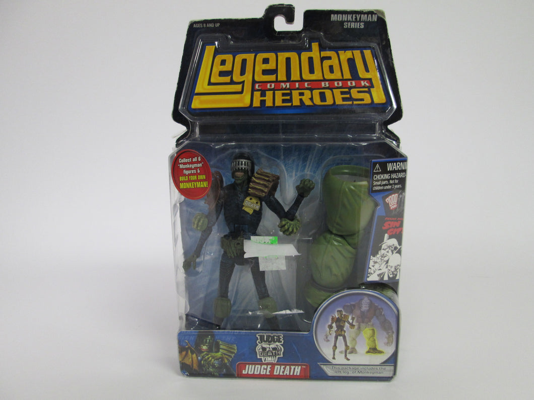 Judge Death Monkeyman Series 2000 AD Legendary Comic Book Heroes Action Figure (Marvel Toys)(2007)