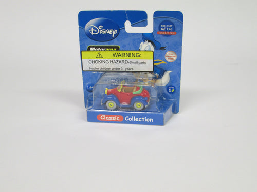 Disney Motorama Die Cast Metal Car Donald Duck