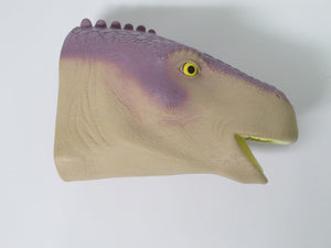 Dinosaur Plastic Puppet Heads 3 different Dinosaurs