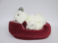 Stuffed Dog and Puppy in Dog Bed (Commonwealth)