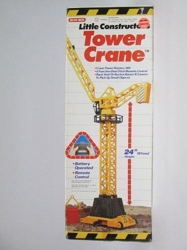 Little Constructor's Tower Crane (Blue Box Toys)