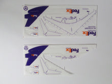 FedEx DC-10 Glider Styrofoam with extra parts