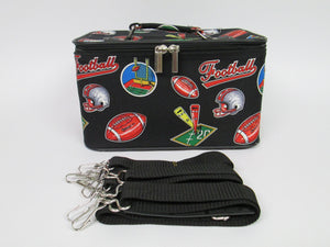 Football Suitcase with Strap