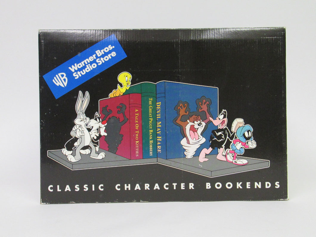Warner Brothers Studio Store Classic Character Bookends (1998)