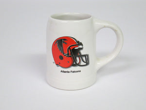 Atlanta Falcons NFL Sculpted Ceramic Mini Mug Collector Shot Glass 2 Oz.