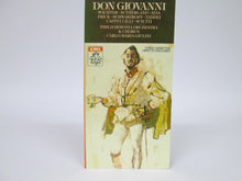 Mozart Don Giovanni Philharmonic Orchestra & Chorus Three Cassettes Libretto Enclosed (1985)