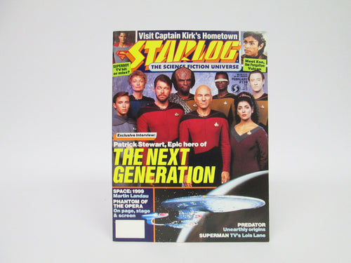 Starlog Magazine featuring Star Trek The Next Generation #139 (1989)