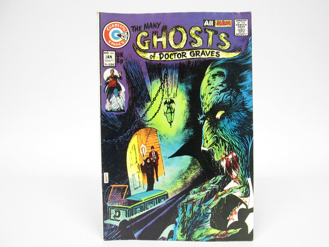 Many Ghosts of Doctor Graves # 44 (1974) Charlton Comics