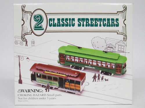2 Classic Streetcars