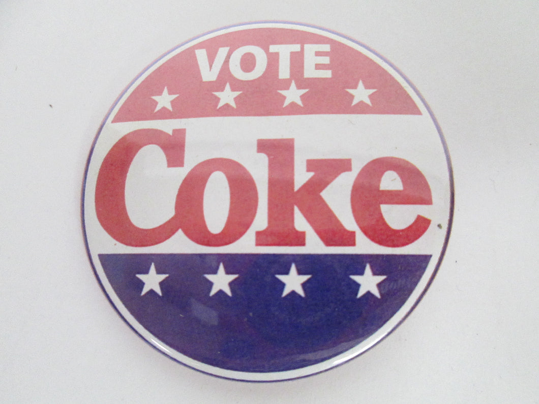 Vote Coke Button