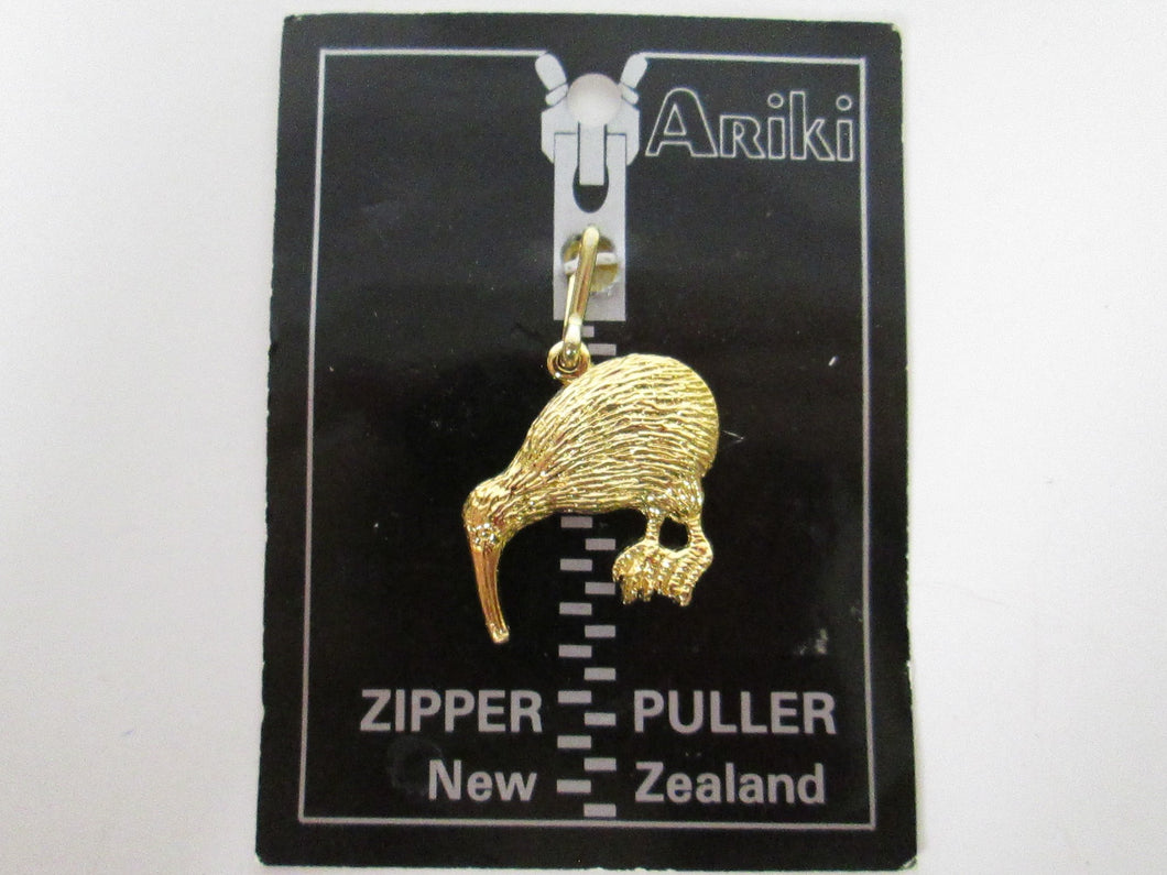 Kiwi Bird New Zealand Zipper Pull