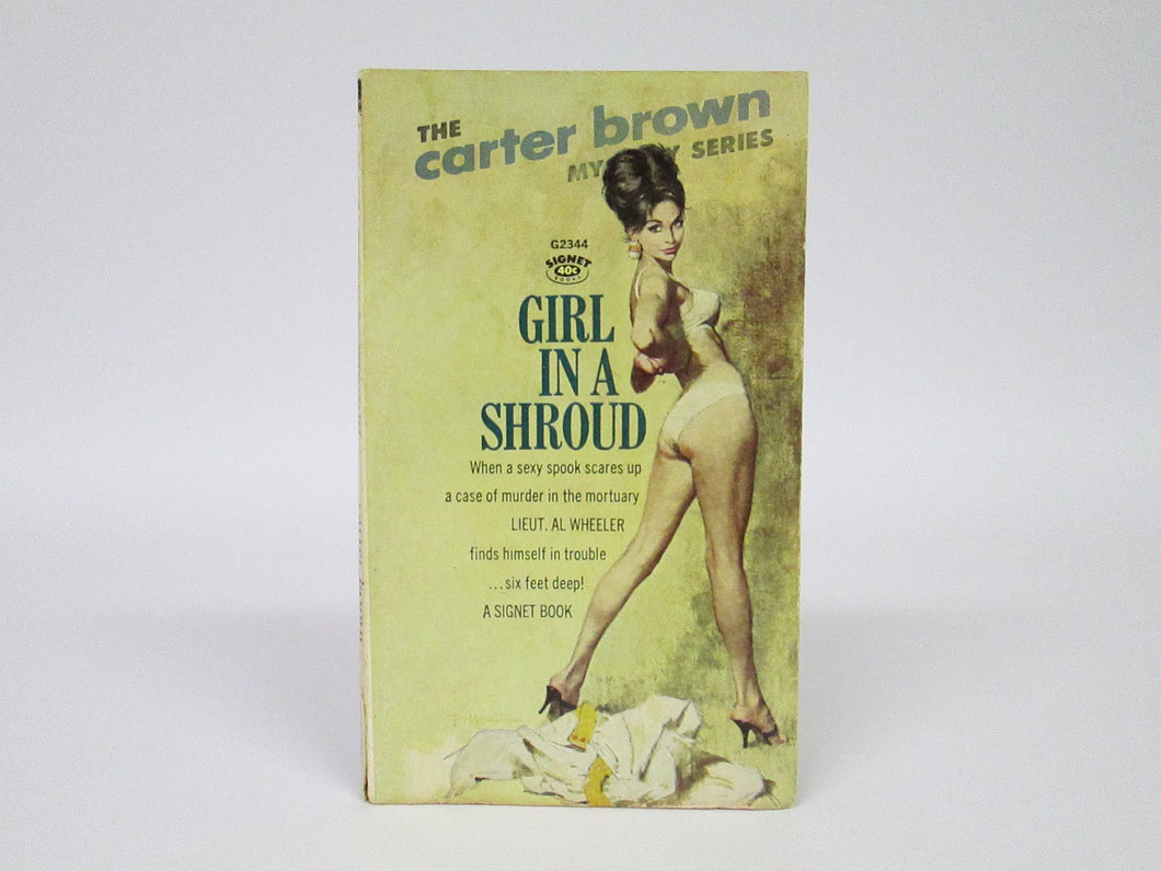 Girl In A Shroud by Carter Brown (1963)