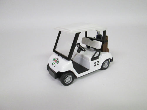 Golf Cart Pull back and Go White