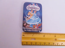 Cinderella on Video Button/Pin