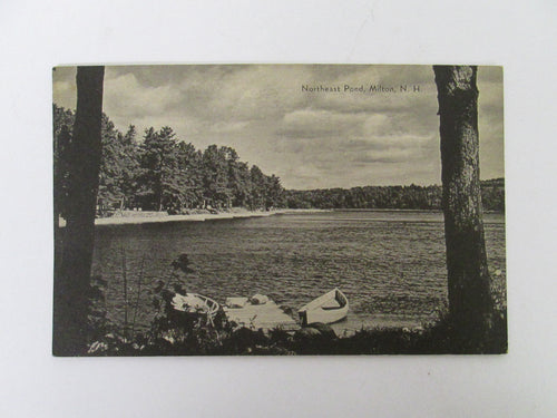 Vintage Post Card Northeast Pond Milton NH