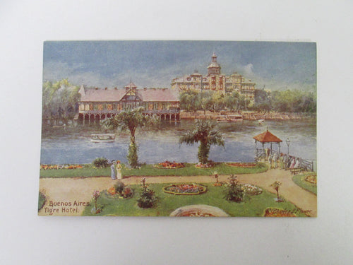 Vintage Post Card Buenos Aires Tigre Hotel