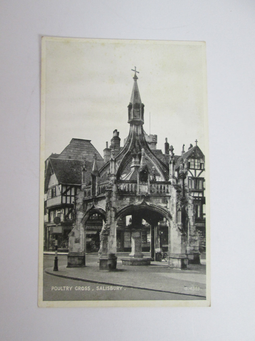 Vintage Post Card Poultry Cross Salisbury