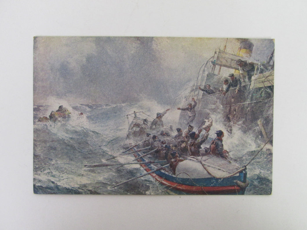 Vintage Post Card Royal National Life-Boat Institution
