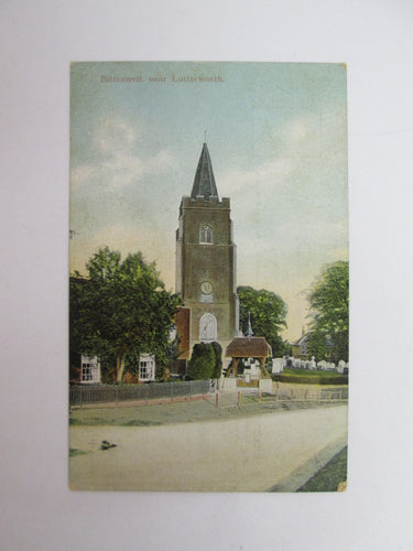 Vintage Post Card Bitteswell near Lutterworth