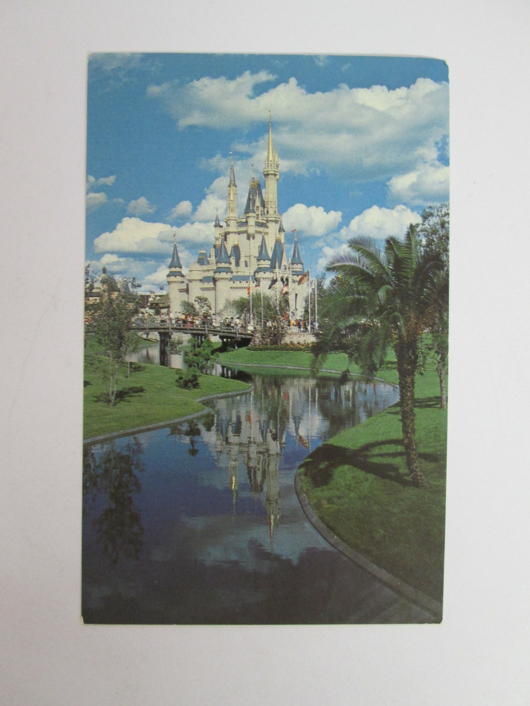 Vintage Disney Post Card 1970s Cinderella Castle