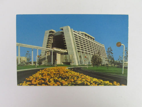 Vintage Disney Post Card Contemporary Resort