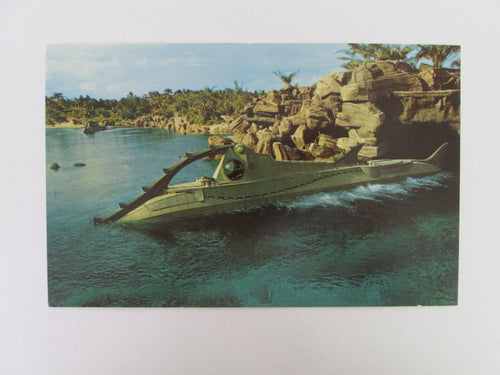 Vintage Disney Post Card 1970s 20,000 Leagues Under The Sea