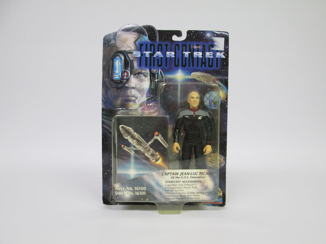 Star Trek First Contact Captain Jean-Luc Picard Action Figure (Playmates)(1996)