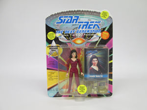 Star Trek The Next Generation Counselor Deanna Troi  Second Season Uniform Action Figure