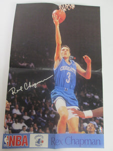 Rex Chapman NBA Charlotte Hornets 25x19 Mini Poster